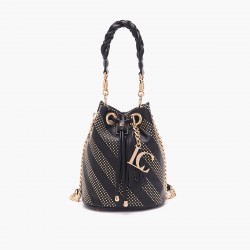 La Carrie - Bag secchiello candyland elegante nero - 131M-EM-500-SYN_BLA