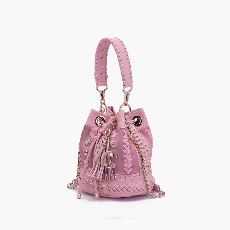 La Carrie - Bag secchiello luminescence rosa 132M-EM-148-THS_PIN