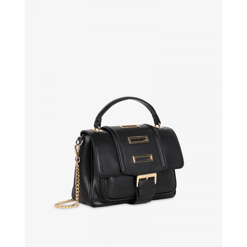 Borsa Charlie Eyelet nera