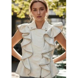 Vic Bee - Gilet Biker Senza...