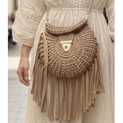 Borsetta Bohemien Crochet...