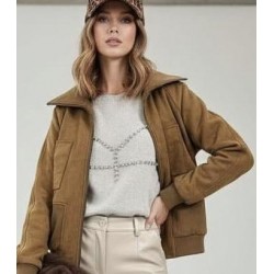 Vic Bee - Giacca Bomber in...