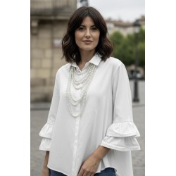 Camicione Bianco Oversize...