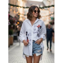 Camicia Oversize Topolino e...