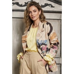 Blazer Stampa Graffiti e...